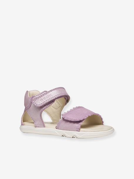 Sandaal voor eerste stapjes Steppieup beige+rozen - vertbaudet enfant 