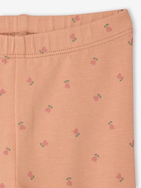 Set van 2 basic babyleggings rozen+saliegroen - vertbaudet enfant 