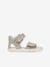 Sandaal voor eerste stapjes Steppieup beige+rozen - vertbaudet enfant 