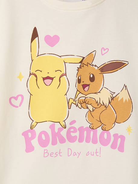 Pyjamashort meisje POKEMON zachtpaars - vertbaudet enfant 