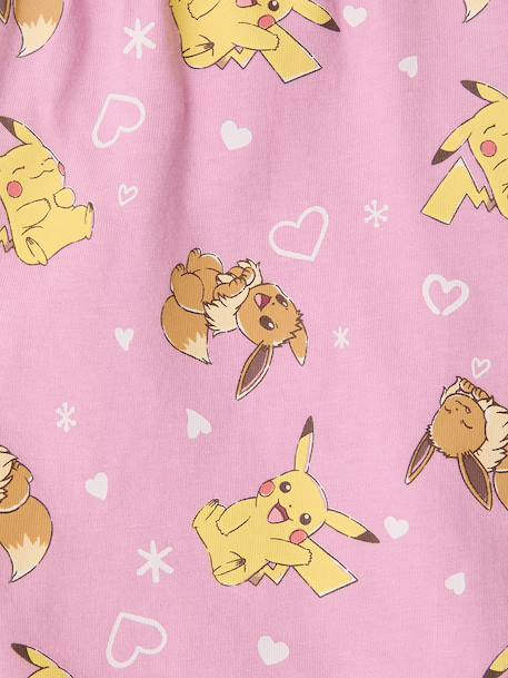 Pyjamashort meisje POKEMON zachtpaars - vertbaudet enfant 