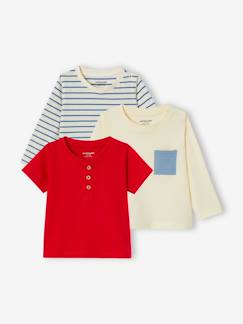 Baby-T-shirt, souspull-Set van 3 t-shirts baby
