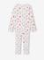 Set pyjama's voor meisjes met lange mouwen ecru - vertbaudet enfant 