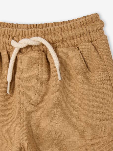 Babyset baby jongen T-shirt broek beige, bedrukt - vertbaudet enfant 