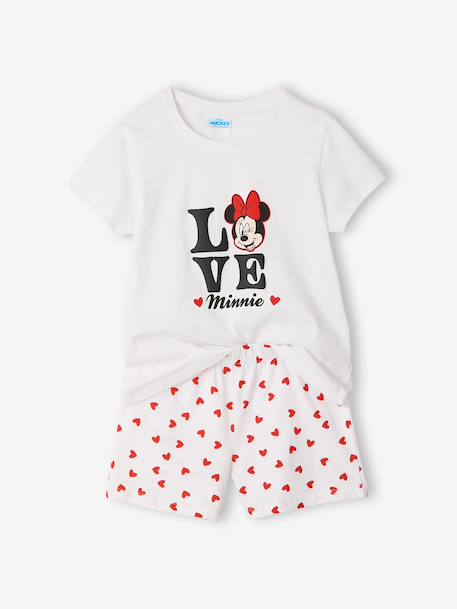 Pyjamashorty meisje MINNIE ecru - vertbaudet enfant 