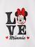 Pyjamashorty meisje MINNIE ecru - vertbaudet enfant 