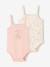 Set van 2 mouwloze body's WINNIE DE POEH lichtroze - vertbaudet enfant 