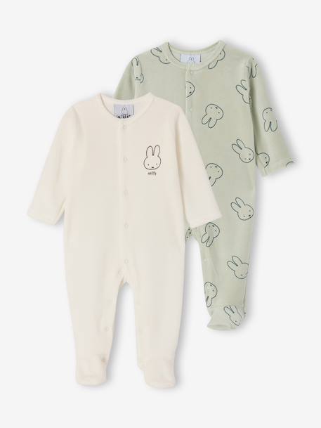 Babypakje pyjama's pasgeboren baby MIFFY groengrijs - vertbaudet enfant 