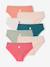 Set van 7 slipjes for girls hart biologisch katoen fuchsia - vertbaudet enfant 