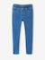 Jeans tregging voor meisjes donkerblauw+gebleekt denim+middenblauw - vertbaudet enfant 
