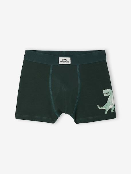 Set van 5 boxershorts dino inktblauw - vertbaudet enfant 