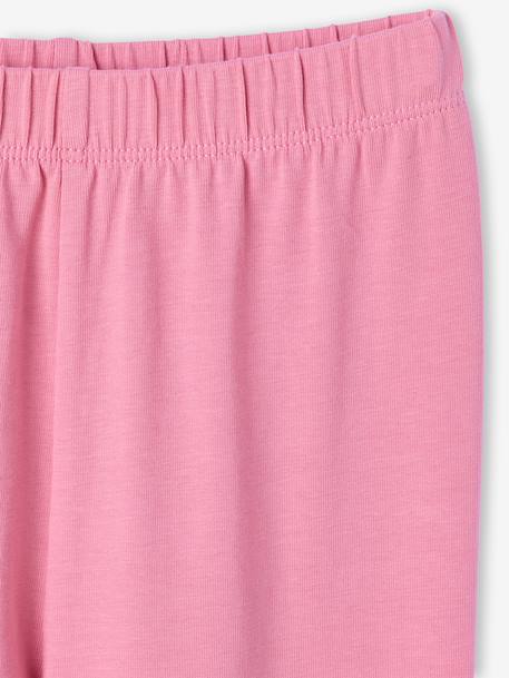 Set van 2 leggings voor meisjes antraciet+ecru - vertbaudet enfant 