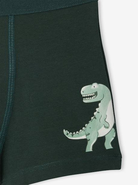 Set van 5 boxershorts dino inktblauw - vertbaudet enfant 