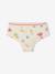 Set van 5 shorty's met fruitprint ecru - vertbaudet enfant 