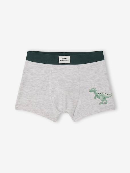Set van 5 boxershorts dino inktblauw - vertbaudet enfant 