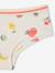 Set van 5 shorty's met fruitprint ecru - vertbaudet enfant 