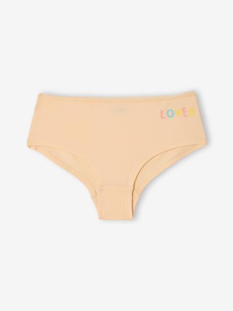 Set van 7 shorty's basics rozen - vertbaudet enfant 