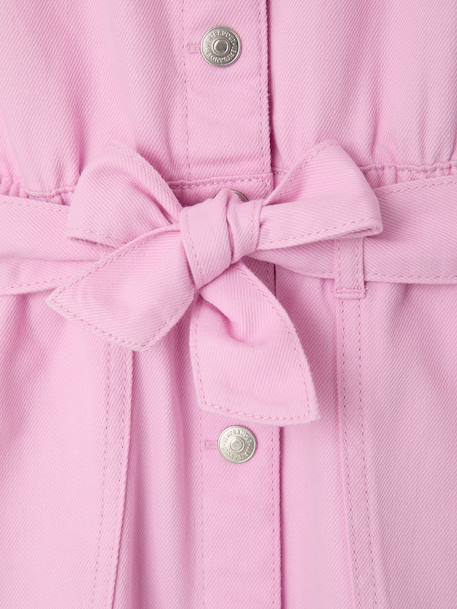 Meisjes  met  in katoenen twill zachtpaars - vertbaudet enfant 