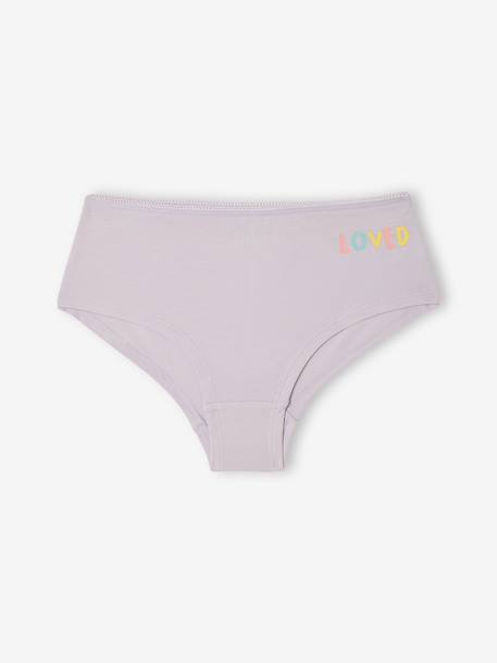 Set van 7 shorty's basics rozen - vertbaudet enfant 
