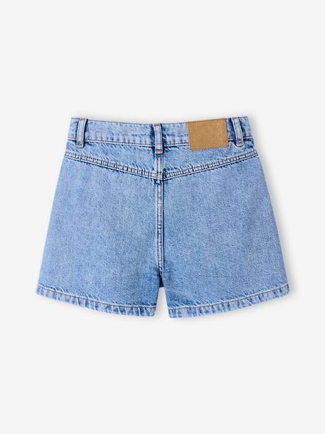 Denim short lichtblauw - vertbaudet enfant 
