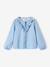 Denim katoenen meisjesblouse stone - vertbaudet enfant 
