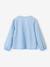 Denim katoenen meisjesblouse stone - vertbaudet enfant 