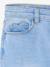 Smalle jeans large meisjes denimgrijs+donkerblauw+gebleekt denim+grijs+middenblauw - vertbaudet enfant 