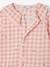 Baby pyjama met wijde hals van biologisch katoen roze (poederkleur) - vertbaudet enfant 