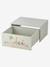 Activiteitentafel met opbergkoffer beige+rozen - vertbaudet enfant 