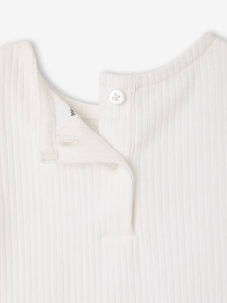 T-shirt babymeisje korte mouwen wit - vertbaudet enfant 
