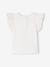 T-shirt babymeisje korte mouwen wit - vertbaudet enfant 