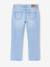 Smalle jeans large meisjes denimgrijs+donkerblauw+gebleekt denim+grijs+middenblauw - vertbaudet enfant 