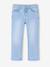 Smalle jeans large meisjes denimgrijs+donkerblauw+gebleekt denim+grijs+middenblauw - vertbaudet enfant 