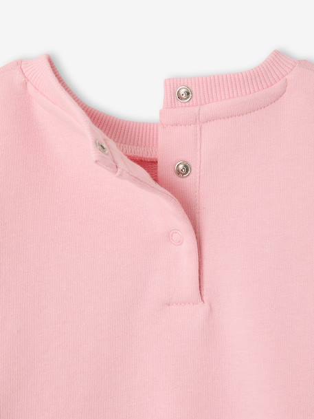 sweater  met lange mouwen voor babymeisjes lichtroze - vertbaudet enfant 