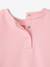 sweater  met lange mouwen voor babymeisjes lichtroze - vertbaudet enfant 