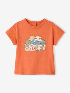 -T-shirt baby jongen biologisch katoen