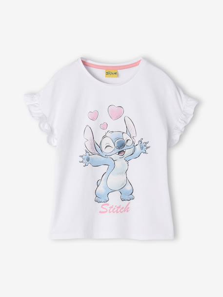 Pyjamashorty meisjes katoen LILO & STITCH snoepjesroze - vertbaudet enfant 