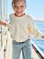 Sweater voor meisjes met smeltbare patch. ecru - vertbaudet enfant 