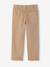 Eenvoudig aan te trekken jongensbroek met rechte pasvorm beige+middenblauw+nachtblauw+saliegroen+terracotta - vertbaudet enfant 
