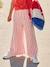 Wijde gestreepte legging van gebreide sweater blauw, gestreept+rood, gestreept - vertbaudet enfant 
