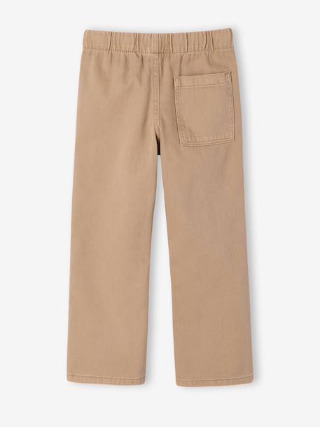 Eenvoudig aan te trekken jongensbroek met rechte pasvorm beige+middenblauw+nachtblauw+saliegroen+terracotta - vertbaudet enfant 