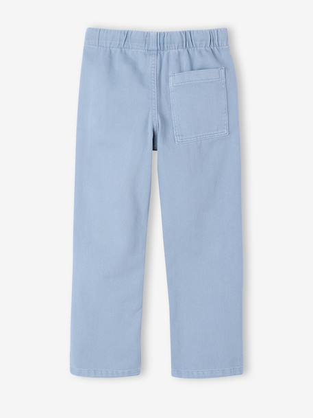 Eenvoudig aan te trekken jongensbroek met rechte pasvorm beige+middenblauw+nachtblauw+saliegroen+terracotta - vertbaudet enfant 