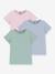 Set van 3 t-shirts PETIT BATEAU wit - vertbaudet enfant 