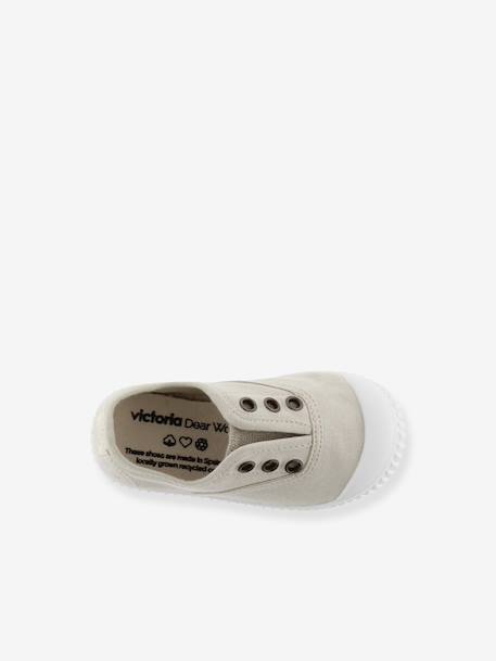 Kinderen Inglesa baskets beige+blauwgroen+perzikroze - vertbaudet enfant 