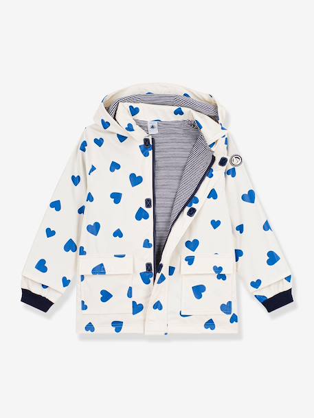 PETIT BATEAU regenjas voor kinderen ecru - vertbaudet enfant 