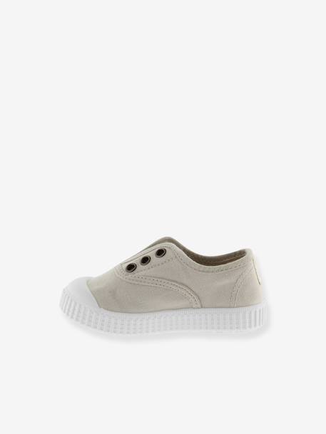 Kinderen Inglesa baskets beige+blauwgroen+perzikroze - vertbaudet enfant 