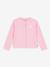 Effen katoenen vestje voor kinderen van PETIT BATEAU rozen - vertbaudet enfant 