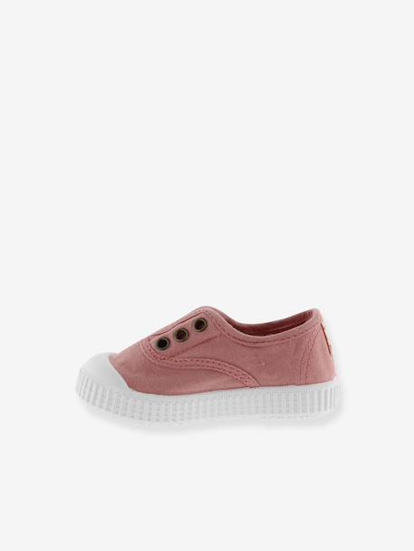 Kinderen Inglesa baskets beige+blauwgroen+perzikroze - vertbaudet enfant 