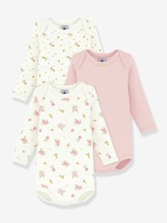 Baby-Body-Set van 3 body's met lange mouwen voor baby