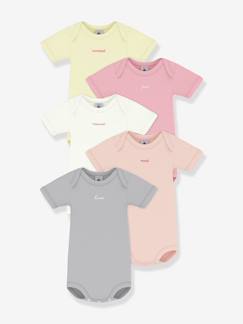 Baby-Body-Set van 5 body's met korte mouwen voor baby